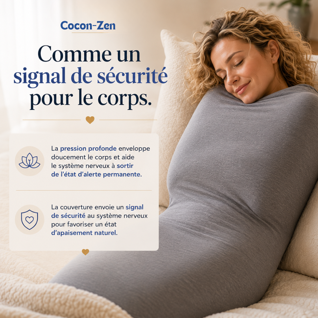Couverture cocon à compression douce
